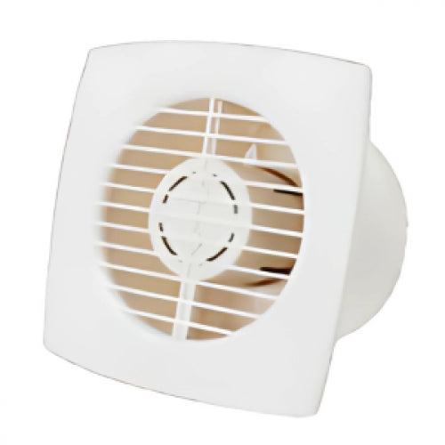 EXTRACTOR DE AIRE 8" CON REJILLA BLANCO