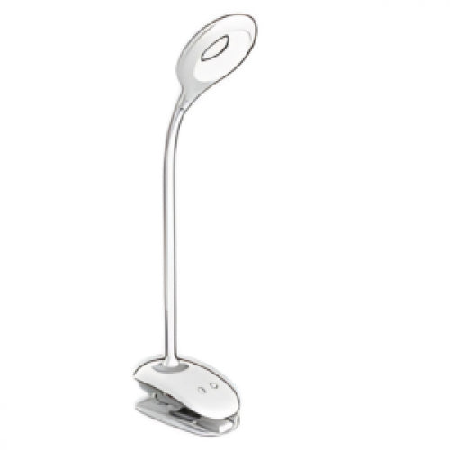 Lampara Led Pinza Flexible 4w 4000k Recargable Mod-02 Mercury